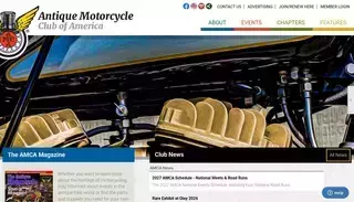 Antique Motorcycle Home - The Antique Motorcycle Club of America