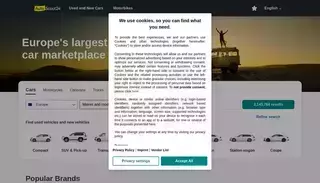 Autoscout 24 New and Used cars marketplace AutoScout24