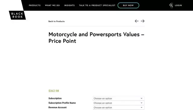 blackbook.com homepage screenshot