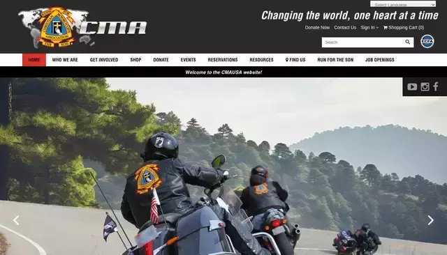 cmausa.org homepage screenshot