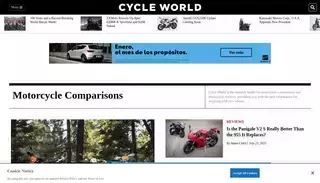 Cycle World Motorcycle Comparisons And Motorcycle Reviews | Cycle World