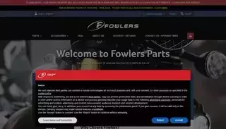 Fowlers Parts Fowlers Parts | Genuine Motorcycle Parts & Spares