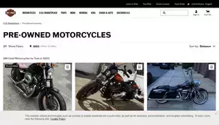 Harley Davidson Used Motorcycles for Sale | Harley-Davidson USA