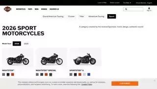 Harley Davidson 2026 Sport Motorcycles | Harley-Davidson Africa