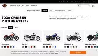 Harley Davidson 2026 Cruiser Motorcycles | Harley-Davidson APAC