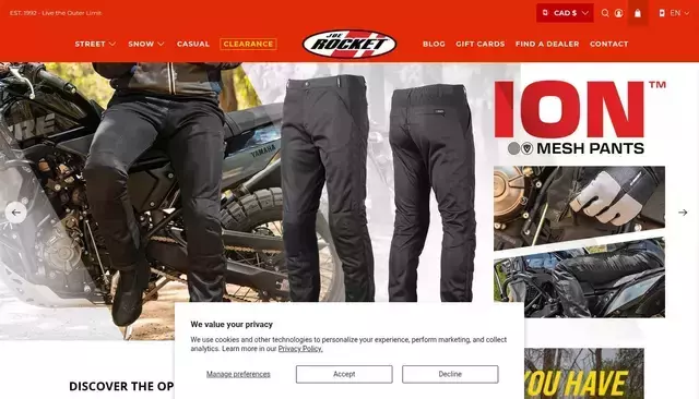 joerocket.com homepage screenshot