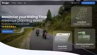 Kurv Iger Motorcycle Route Planning & Navigation - Individual Route Planning | Kurviger