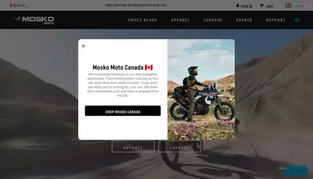 moskomoto.com homepage screenshot
