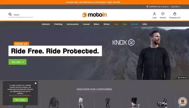 motoin.de homepage screenshot