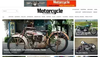 Motorcycle Classics Motorcycle Classics - Exciting and evocative articles and photographs of the most brilliant, unusual and popular motorcycles ever made!