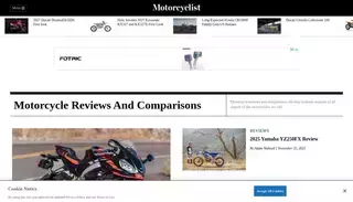 Motorcyclist Online Motorcycle Reviews And Comparisons | Motorcyclist