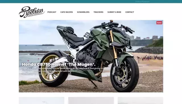 pipeburn.com homepage screenshot