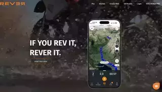 Rever REVER | Motorcycle Trip Planner, GPS Route Tracking App & Riding Maps