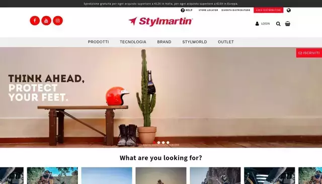 stylmartin.it homepage screenshot