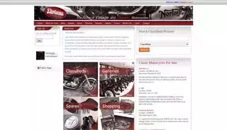 Vintage Bike Classic and Vintage Motorcycles - VintageBike.co.uk