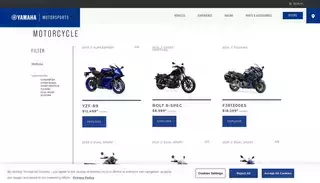 Yamaha Motorsports MOTORCYCLES (ROAD)
    Product Lineup | Yamaha Motorsports, USA