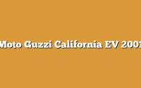 Moto Guzzi California EV 2001