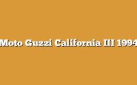 Moto Guzzi California III 1994