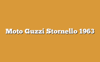 Moto Guzzi Stornello  1963