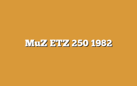 MuZ ETZ 250 1982