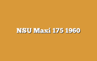 NSU Maxi 175 1960
