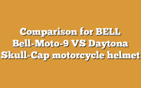 Comparison for BELL Bell-Moto-9 VS Daytona Skull-Cap motorcycle helmet