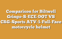 Comparison for Biltwell Gringo-S-ECE-DOT VS CRG-Sports ATV-1-Full-Face motorcycle helmet