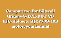 Comparison for Biltwell Gringo-S-ECE-DOT VS HJC-Helmets HJCF70S-10B motorcycle helmet