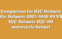 Comparison for HJC-Helmets Hjc-Helmets-0803-4448-04 VS HJC-Helmets HJC-i90 motorcycle helmet