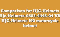 Comparison for HJC-Helmets Hjc-Helmets-0803-4448-04 VS HJC-Helmets I90 motorcycle helmet