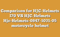 Comparison for HJC-Helmets I70 VS HJC-Helmets Hjc-Helmets-0847-1031-05 motorcycle helmet