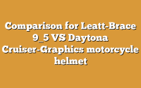 Comparison for Leatt-Brace 9_5 VS Daytona Cruiser-Graphics motorcycle helmet