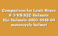 Comparison for Leatt-Brace 9_5 VS HJC-Helmets Hjc-Helmets-0803-4448-04 motorcycle helmet