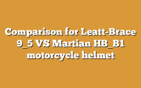 Comparison for Leatt-Brace 9_5 VS Martian HB_B1 motorcycle helmet