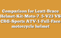 Comparison for Leatt-Brace Helmet-Kit-Moto-7_5-V23 VS CRG-Sports ATV-1-Full-Face motorcycle helmet