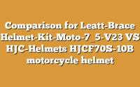 Comparison for Leatt-Brace Helmet-Kit-Moto-7_5-V23 VS HJC-Helmets HJCF70S-10B motorcycle helmet