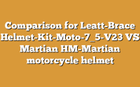 Comparison for Leatt-Brace Helmet-Kit-Moto-7_5-V23 VS Martian HM-Martian motorcycle helmet