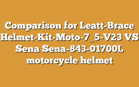 Comparison for Leatt-Brace Helmet-Kit-Moto-7_5-V23 VS Sena Sena-843-01700L motorcycle helmet