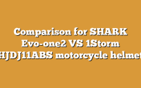 Comparison for SHARK Evo-one2 VS 1Storm HJDJ11ABS motorcycle helmet