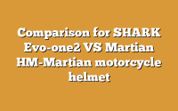 Comparison for SHARK Evo-one2 VS Martian HM-Martian motorcycle helmet