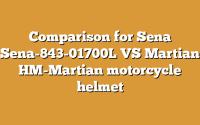 Comparison for Sena Sena-843-01700L VS Martian HM-Martian motorcycle helmet