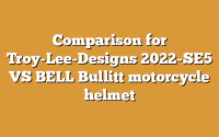 Comparison for Troy-Lee-Designs 2022-SE5 VS BELL Bullitt motorcycle helmet