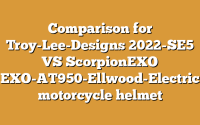 Comparison for Troy-Lee-Designs 2022-SE5 VS ScorpionEXO EXO-AT950-Ellwood-Electric motorcycle helmet