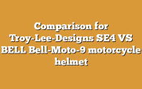 Comparison for Troy-Lee-Designs SE4 VS BELL Bell-Moto-9 motorcycle helmet