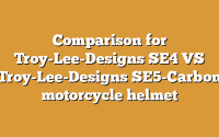 Comparison for Troy-Lee-Designs SE4 VS Troy-Lee-Designs SE5-Carbon motorcycle helmet