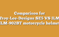 Comparison for Troy-Lee-Designs SE5 VS ILM ILM-902BT motorcycle helmet
