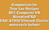 Comparison for Troy-Lee-Designs SE5-Composite VS ScorpionEXO EXO-AT950-Ellwood-Electric motorcycle helmet