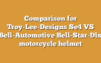Comparison for Troy-Lee-Designs Se4 VS Bell-Automotive Bell-Star-Dlx motorcycle helmet