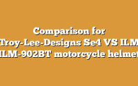 Comparison for Troy-Lee-Designs Se4 VS ILM ILM-902BT motorcycle helmet