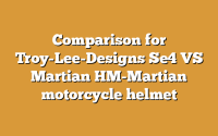 Comparison for Troy-Lee-Designs Se4 VS Martian HM-Martian motorcycle helmet